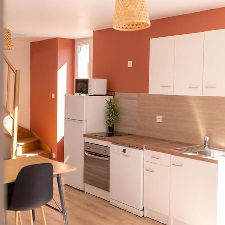Kasa Duplex - Climatisation - Balcon - Parking Prive Apartment Luaran gambar