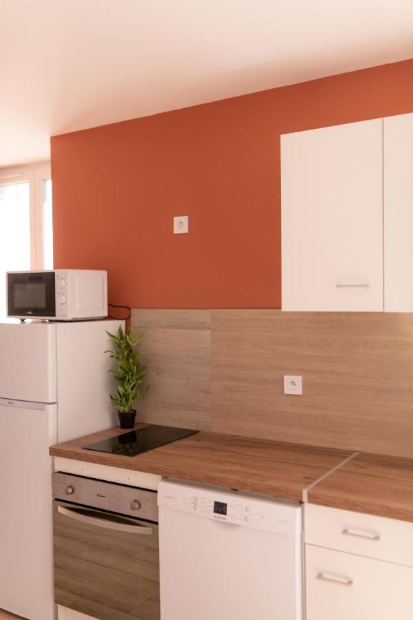Kasa Duplex - Climatisation - Balcon - Parking Prive Apartment Luaran gambar