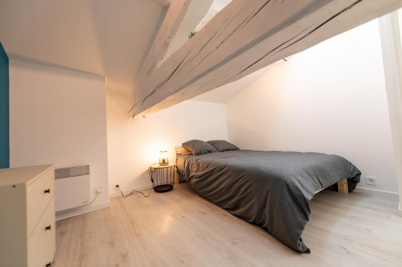 Kasa Duplex - Climatisation - Balcon - Parking Prive Apartment Luaran gambar