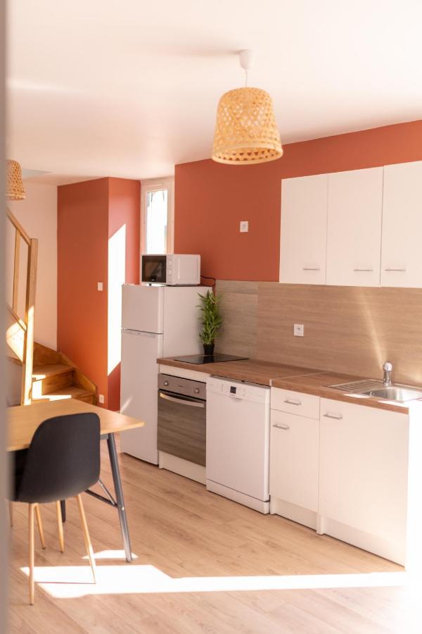 Kasa Duplex - Climatisation - Balcon - Parking Prive Apartment Luaran gambar
